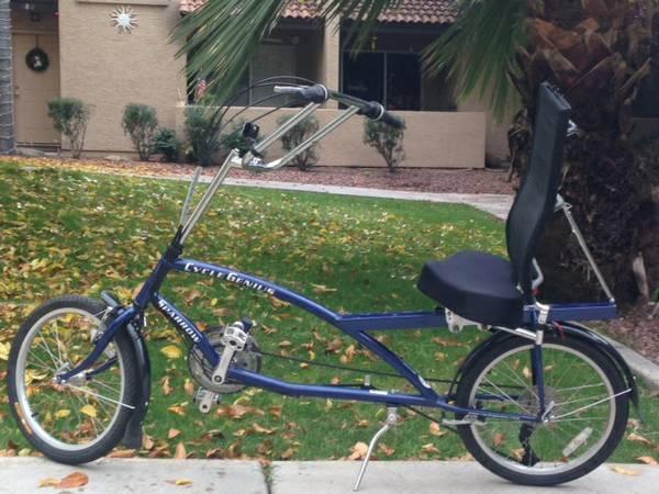 Cycle genius recumbent discount bike