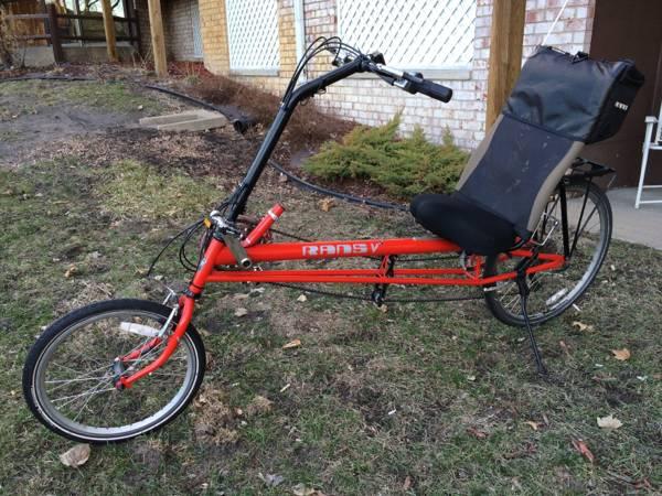 Clbot - Cl Rans V2 Recumbent Bike (brooklyn Park) $550 