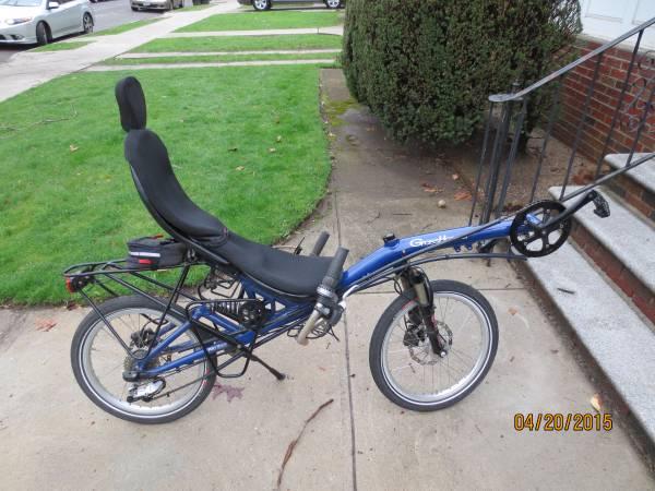 CLBot CL HP Velotechnik Grasshopper for sale brooklyn 980 Recumbent Riders International