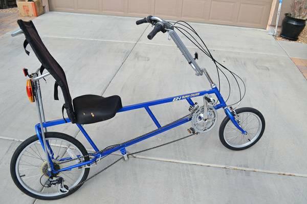 ez 1 super cruiser recumbent bike