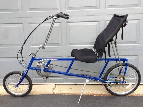 ez 1 super cruiser recumbent bike