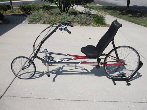 rans stratus recumbent bike