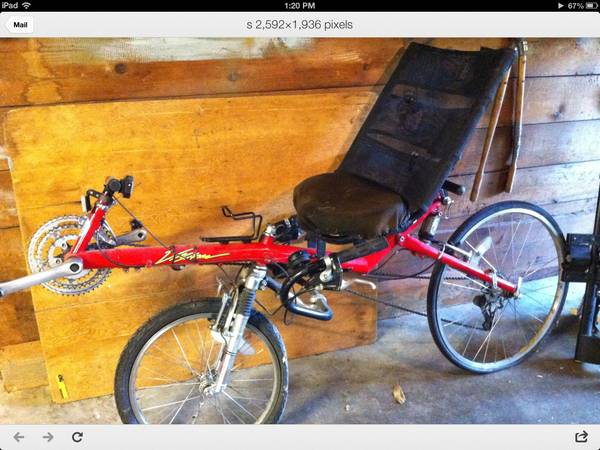 vision recumbent bike for sale