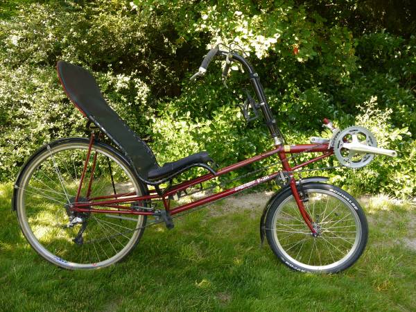 lightning p38 recumbent for sale